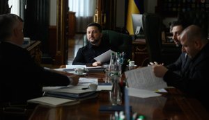 Ukraine has prepared proposals: Zelenskyy held meeting with negotiating team ahead of his meeting with Trump’s envoys. PHOTOS