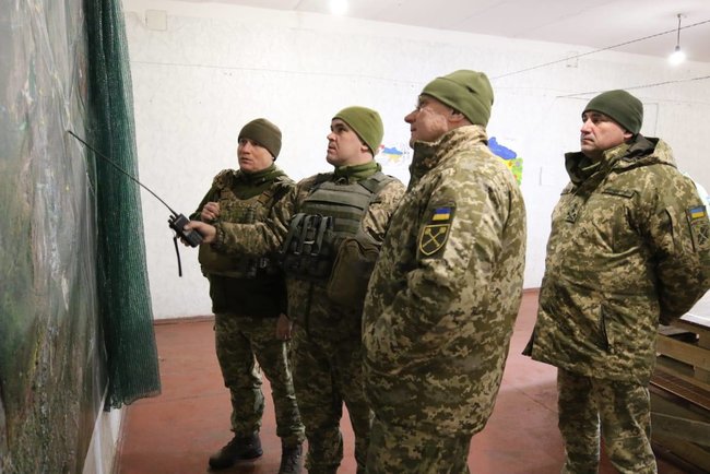 Головком ЗСУ Хомчак відвідав зону проведення ООС 05