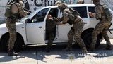 Спецподразделение КОРД Донецкой области провело учения по задержанию преступников, передвигающихся на автомобиле. ВИДЕО+ФОТОрепортаж