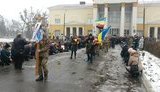 З воїном 93-ї ОМБр Сергієм Рацуном, який загинув у зоні ООС 5 січня, попрощалися на Хмельниччині. ФОТОрепортаж