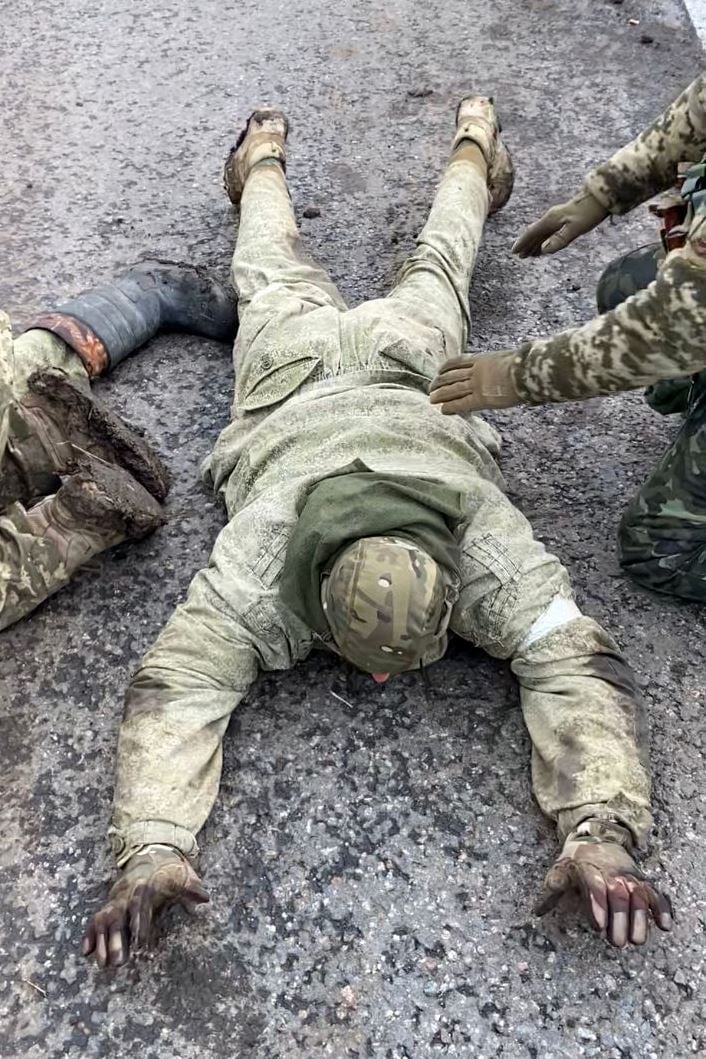 Украинские воины из 35-й бригады морской пехоты разбили подразделение оккупантов в Николаевской области 04