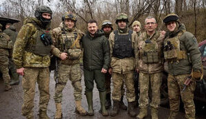 Zelenskyy visits Armed Forces positions in Robotyne. PHOTOS