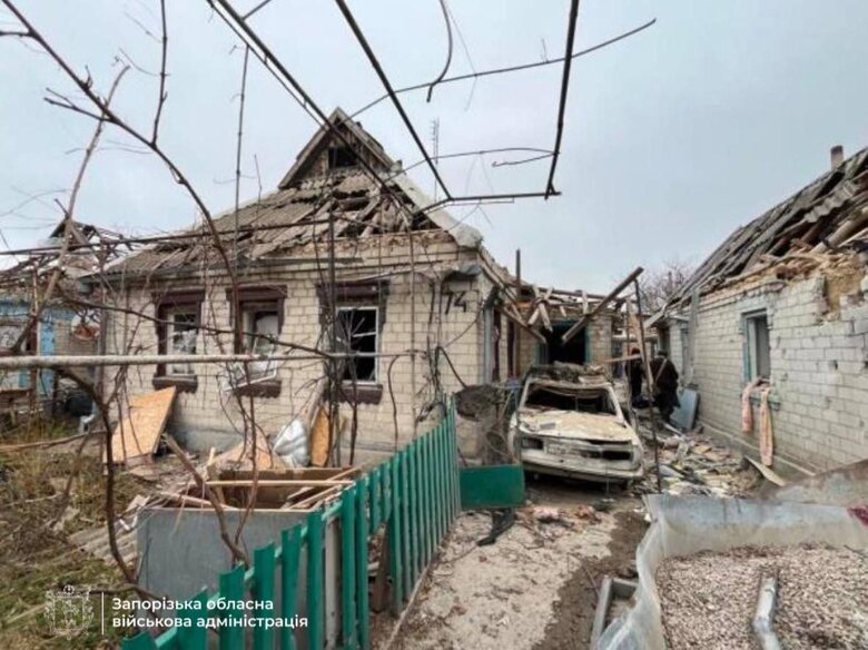 удар по Приморському