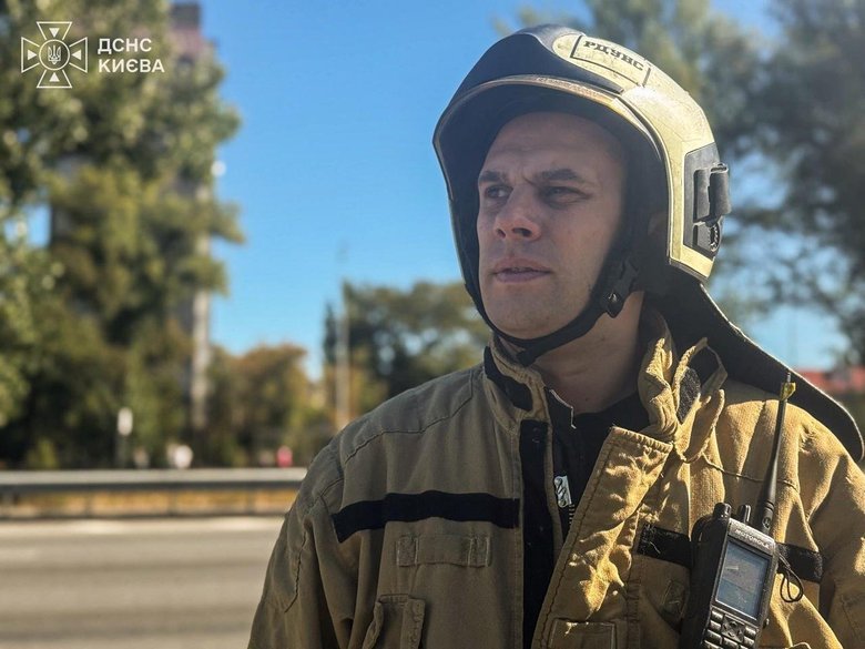 АЗС у Голосіївському районі Києва атакував шахед