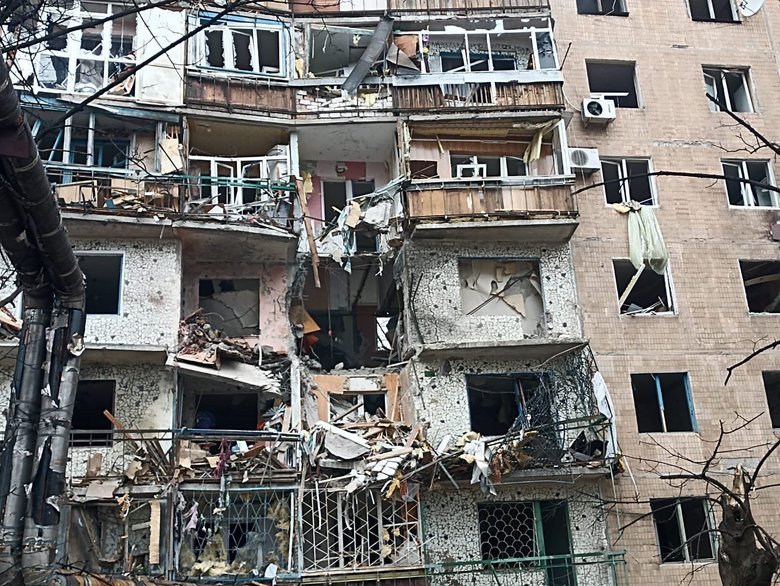 Kramatorsk after shelling